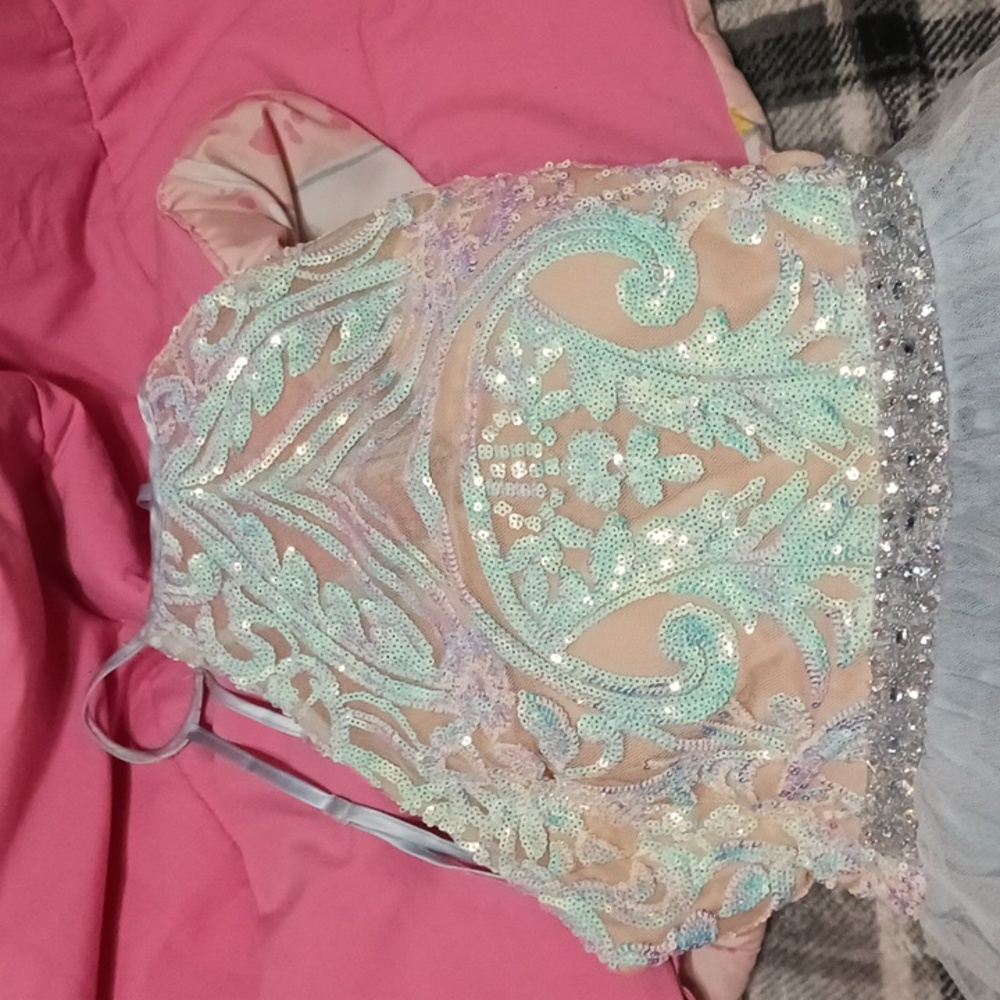 Prom dress blue